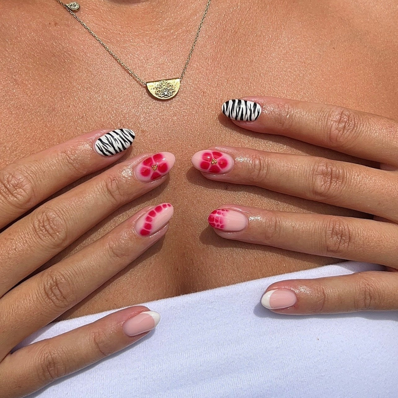 x Blooming Gel Tutorial - 5 designs